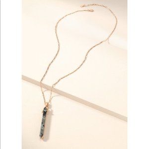 [Stella & Dot] Stone Rebel Pendant
